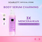 Scarlett Whitening Body Serum ( Happy, Jolly, Charming ) Melembabkan dan Mencerahkan