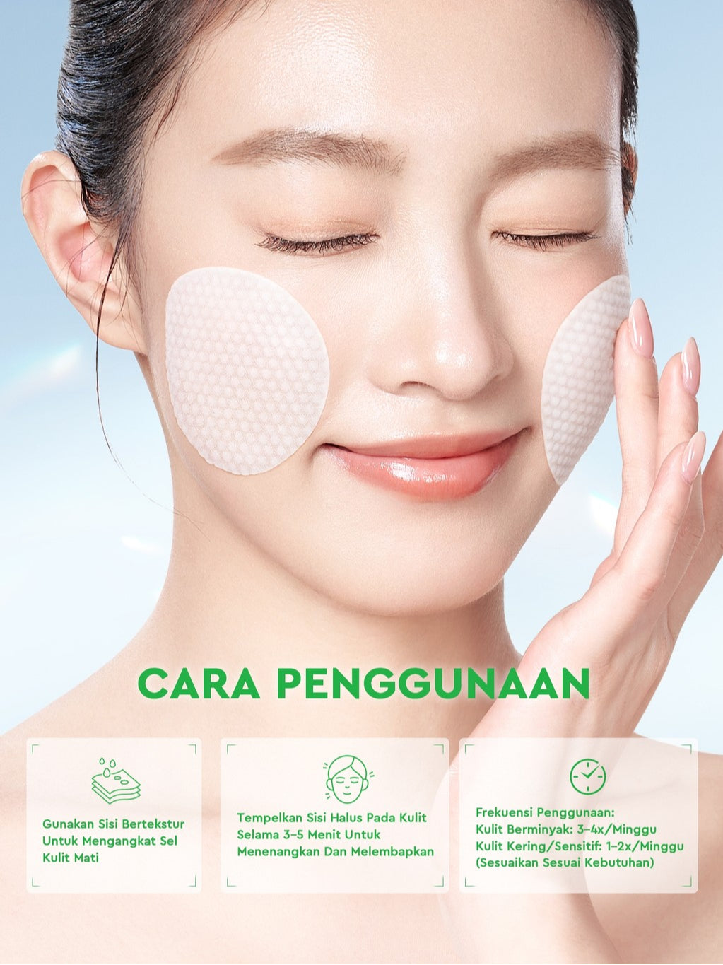 Glad2Glow Centella Salicylic Acid Exfoliating Acne Toner Pads Gentle Eksfoliasi Kulit Jerawat Kulit Sensitif (30 pads) Centella Pads Lactic Acid Malic AHA BHA Peeling Serum Acne Spot Serum Cica Acne Clear Pad Treatment Jerawat exfoliasi wajah obat jerawat