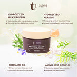 PAKET ISI 4 - Makarizo T1 Techno Nature Rosemary Scalp & Hair Oil 40mL + Equalizer Shampoo & Conditioner 180 mL + Protein Cream 50mL - Shampoo Conditioner Non SLS