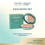 [BUNDLE] WARDAH Exclusive Two Way Cake & Refill - Two Way Cake - TWC - Refill TWC - Bedak Padat Tahan Lama - Makeup