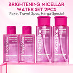 [NEW LUNCH] Glad2Glow Brightening Micellar Water 300ml Untuk Semua Kulit Lembut Cepat Menghapus Makeup & Mencerahkan kulit Penghapus Makeup Waterproof Hapus Riasan Tahan  dan Tanpa Iritasi g2glow official store