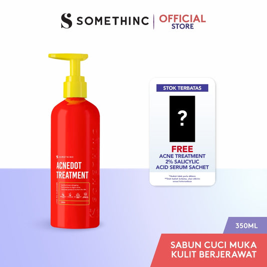 [GRATIS HADIAH] SOMETHINC ACNEDOT Treatment Low pH Cleanser - Sabun Cuci Muka untuk Kulit Jerawat, Berminyak. Non comedogenic Cocok untuk kulit sensitif