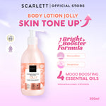 Scarlett Whitening New! Fragrance Brightening Body Lotion Bright Mood Booster Jolly