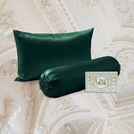 BUNDLE Sarung Bantal dan Guling Set PREMIUM Satin Silk Beauty Boost Pillowcase dan Bolster Case