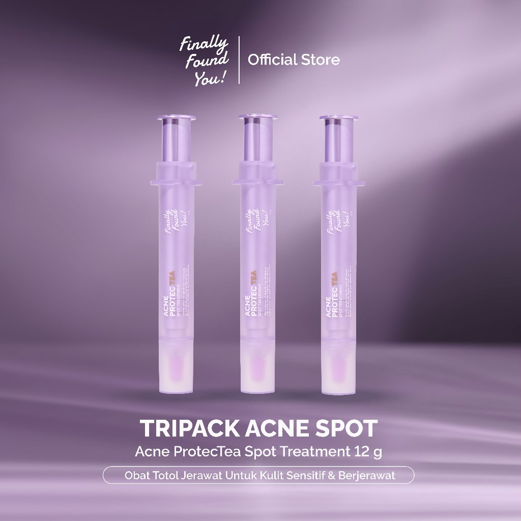 Finally Found You! Acne ProtecTea Spot Treatment 12g | Obat Totol Jerawat Untuk Kulit Sensitif & Berjerawat