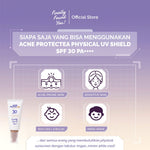 Finally Found You! Acne ProtecTea Physical Sunscreen SPF 30 PA++++ 50g | Sunscreen Wajah untuk Kulit Berjerawat & Sensitif
