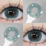 Eyeshare Softlens MONTREAL Gray Big Eyes 14.5mm 1Pasang Lensa Kontak Pupil Berwarna Terang