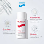 FACERINNA 2pcs Skincare Duo | Moisturizer + Sunscreen | B5 Repair Niacinamide Brightening Proteksi UV Daily UV Defense Physical Sunscreen Menyerap Cepat Mencerahkan Fades Dark Spots Tone Up Cream Sunscreen Wajah Sunblock Kulit Berminyak berjerawat/Sensiti