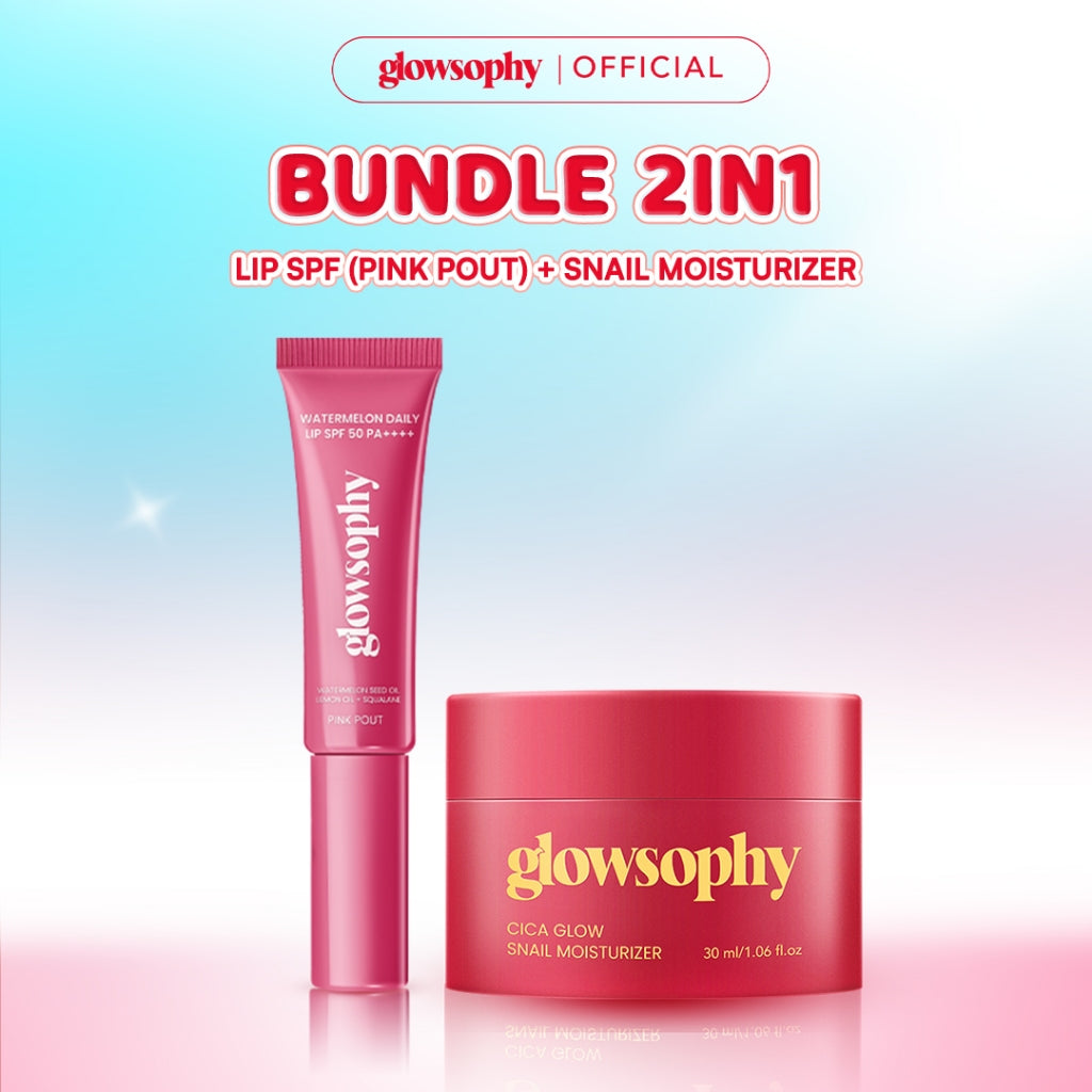 [NEW LAUNCH] Glowsophy Cica Glow Snail Moisturizer - Melembabkan kulit wajah, slimy-textured moisturizer, Membantu menenangkan kulit wajah , Mencerahkan wajah
