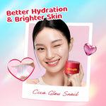 [NEW LAUNCH] Glowsophy Cica Glow Snail Moisturizer - Melembabkan kulit wajah, slimy-textured moisturizer, Membantu menenangkan kulit wajah , Mencerahkan wajah