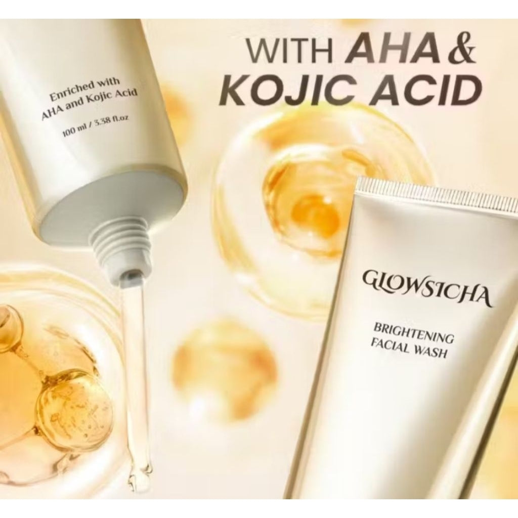 Glowsicha brightening facial wash