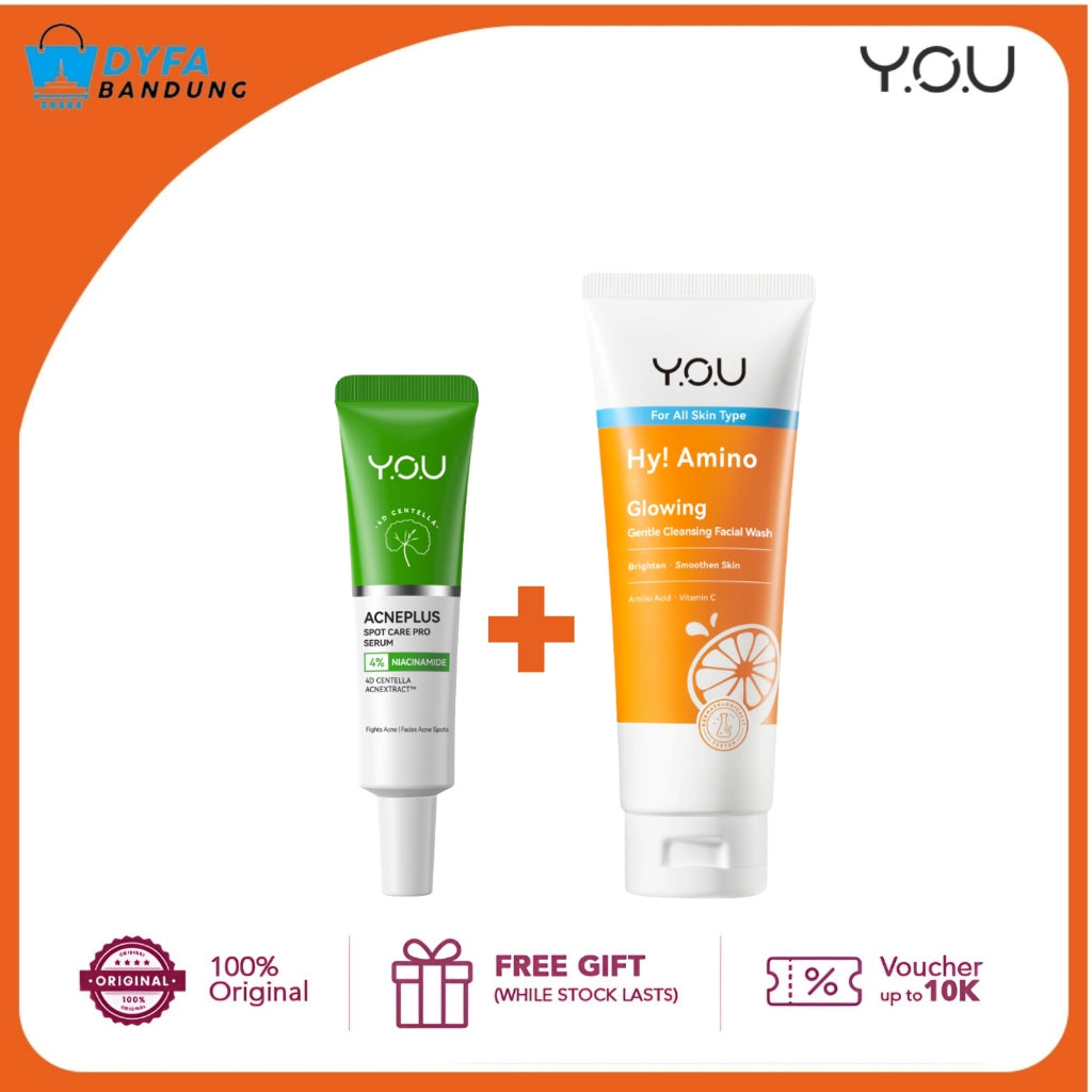 Y.O.U AcnePlus Series | Spot Care | Skin Cream | Gentle Cleansing | Fine Pore Serum | AHA BHA PHA Daily Essence | Moisturizer Gel | New Soothing Toner | Acne Patch
