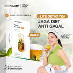 NEWLAB Fitlogy  -  Tea Herbs LITE- Teh Deox Ringan - Minuman Diet - Jaga Diet Anti Gagal dengan Formula Lebih Ringan untuk Pemula