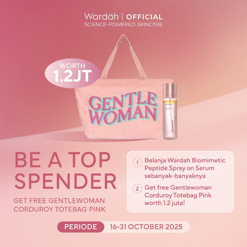 [NEW LAUNCHING!] Wardah Spray On Serum 105 ml - Instant Glowing First Serum Spray - Kulit lebih glowing dan kenyal, Spray Serum, Setting Spray, Radiance Booster, Multifungsi Skincare pendukung Makeup - Skincare