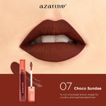 [FLASH SALE] Azarine - 07 Choco Sundae (CHOCOLATE) Velvety Lippie Cream Lightweight Lip Velvet Lip Matte 3.2 ml
