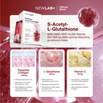 [New Launch] NEWLAB Brightlogy GlutaColl-5500 - PRO Mini   | Collagen Glutathione Drink | 13X Efektif Kulit Cerah & Sehat | S-Acetyl-L-Glutathione|Efektif Memutihkan|7 - 14 Sachet