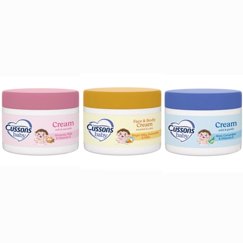 Cussons Baby Soft & Smooth Krim Tubuh Bayi 50 g