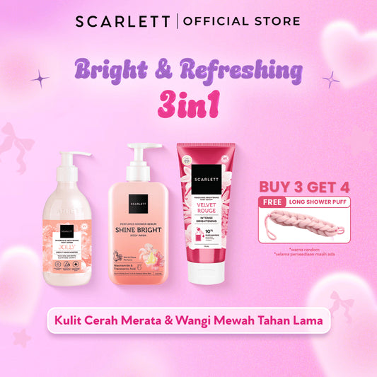 Scarlett Whitening Triple Combo Bodycare