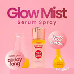 Glow Mist Serum Spray | Face Mist Infused with Serum Facemist by HeyGurl