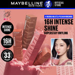 [4 NEW SHADES MILK TEA LIMITED EDITION] MAYBELLINE OFFICIAL Superstay Vinyl Ink 4.2 ml - Shiny Pigmented Liquid Lipstik Lipstick Make Up Lipcream Longlasting Waterproof Tahan Lama 16 Jam Lipstik Lipgloss Lipbalm Liptint