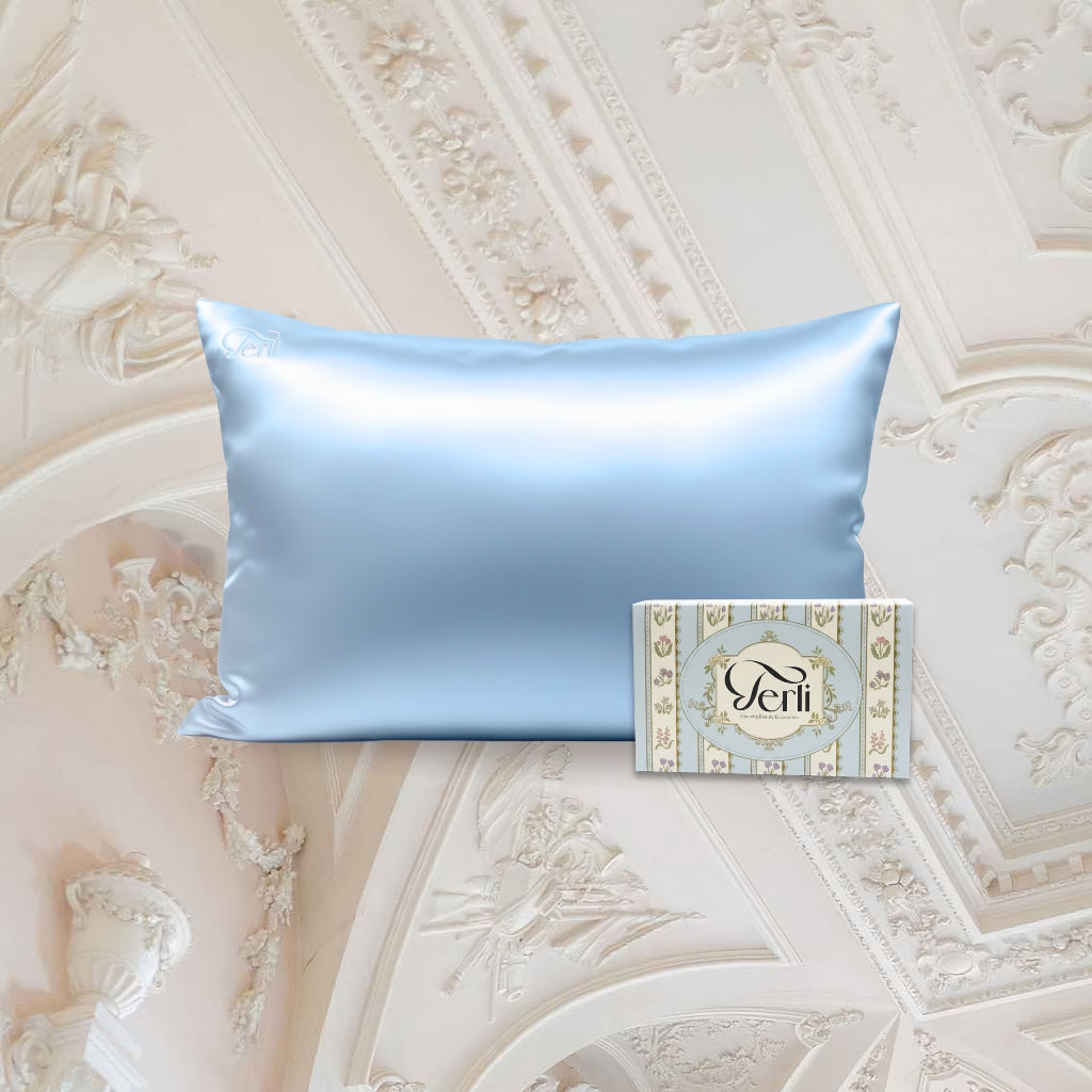 Sarung Bantal PREMIUM Satin Silk Terli Beauty Satin Silk Pillowcase Adem Halus Anti Jerawat Beauty Boost Pillowcase