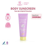 Noera Luxurious Perfecting Body Sunscreen SPF 50 PA+++| Sunscreen Badan | Body SPF with Niacinamide 5%, Arbutin, Glutathione, Chromabright, Licorice, Vitamin C, Vitamin E