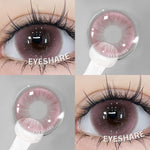 Eyeshare Softlens MONTREAL Gray Big Eyes 14.5mm 1Pasang Lensa Kontak Pupil Berwarna Terang