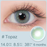 [0.00~-8.00] Magister Softlens Paket kombinasi Minus14.00mm-14.5mm Sepasang Softlens Free case