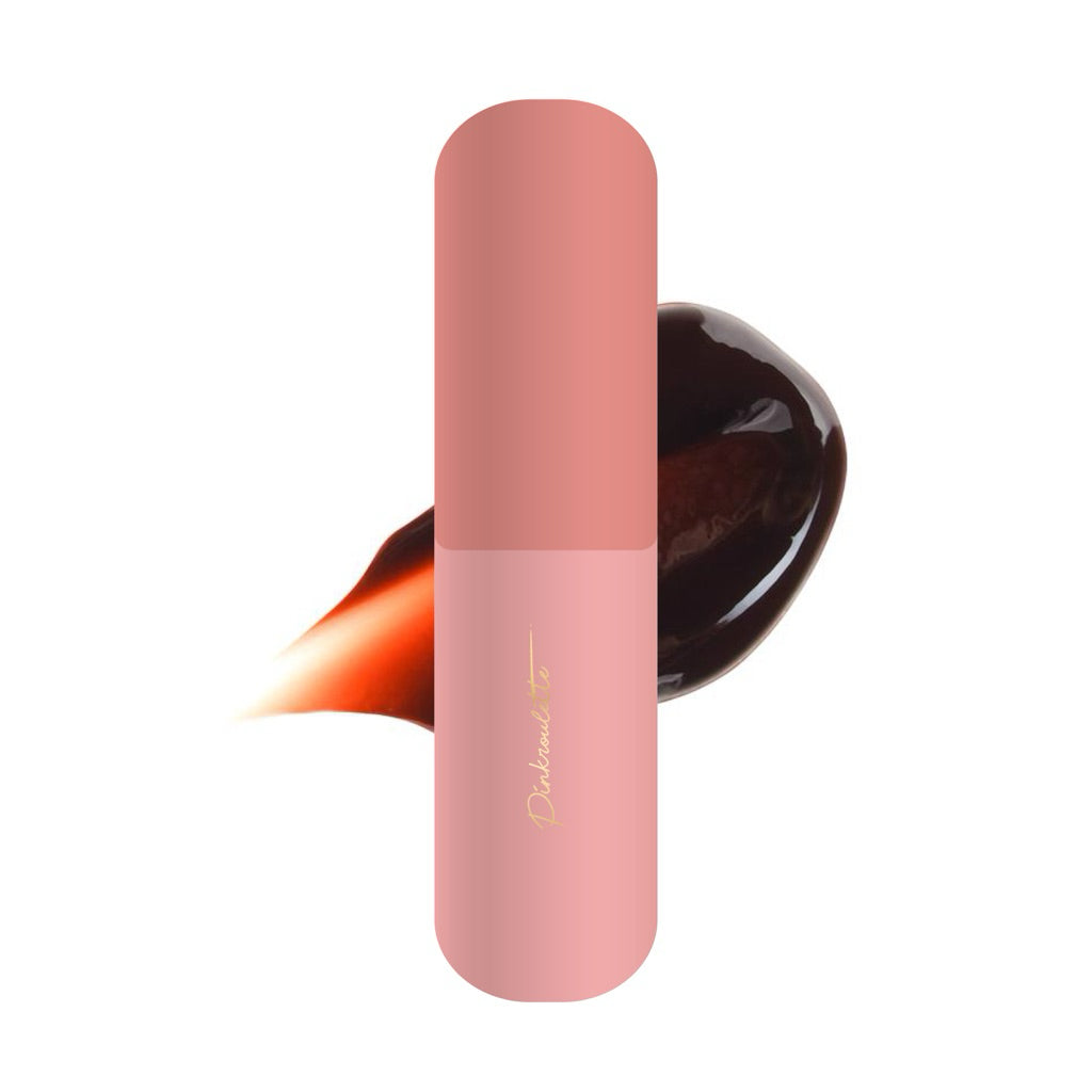 Jolly Tint PinkRoulette - Lip Tint Stain with Serum | Liptint Pigmented, Liptint Tahan Lama up to 12 Jam | Liptint PinkRoulette