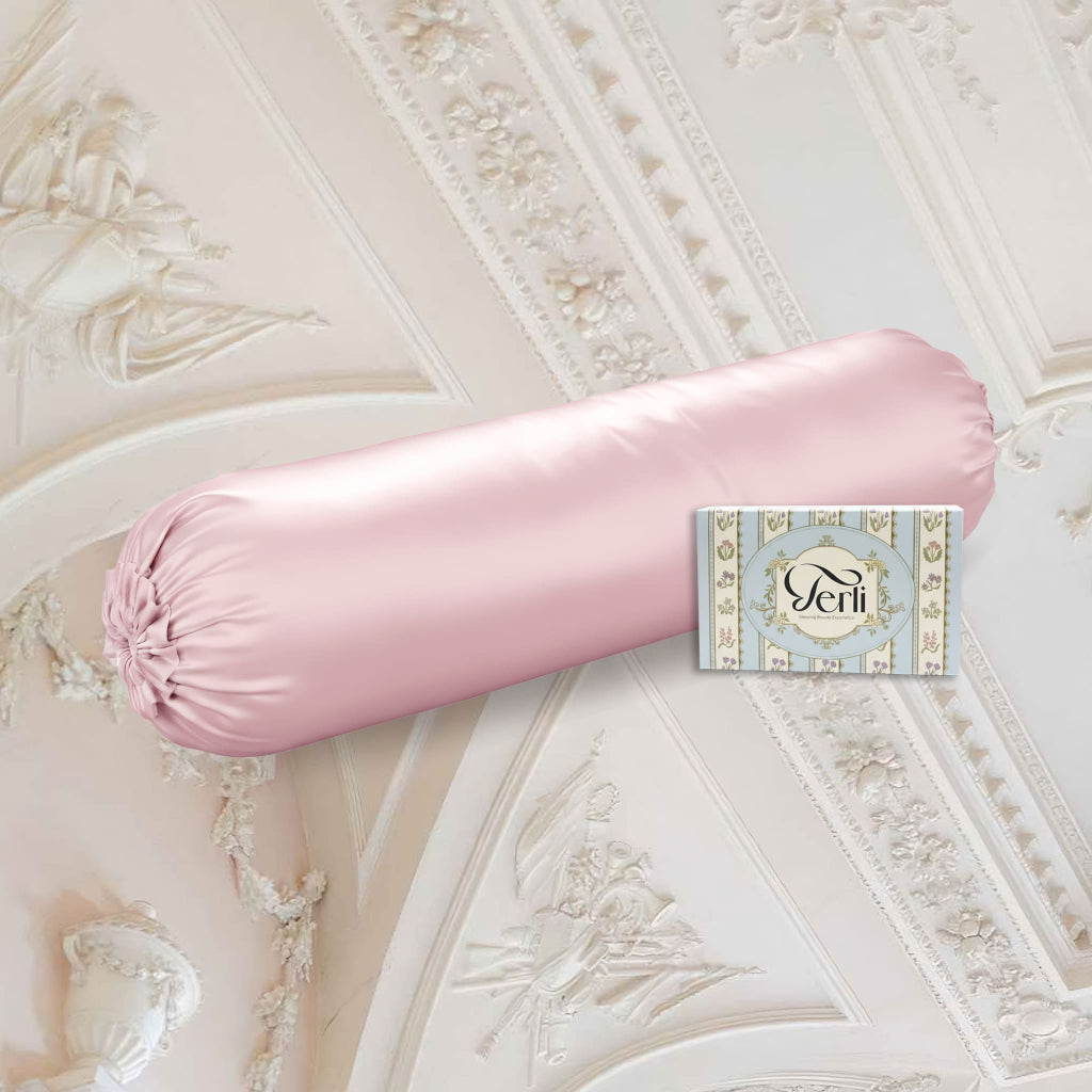 Sarung Guling PREMIUM Satin Silk Terli Beauty Satin Silk Bolster Case Adem Halus Anti Bacterial