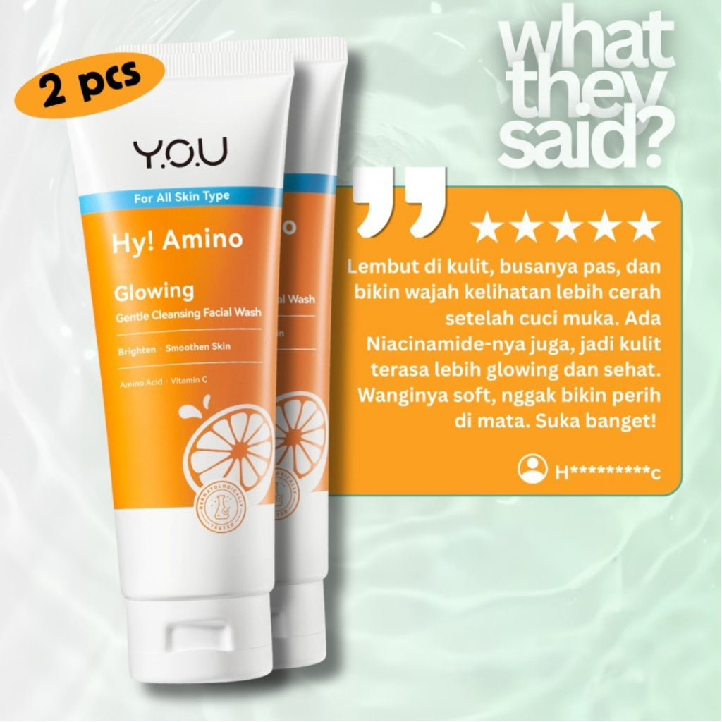 Y.O.U HY! Amino | Ac-Ttack, Contr-Oil, Bye-Byeteria, Glo-Win, Glowing Gentle