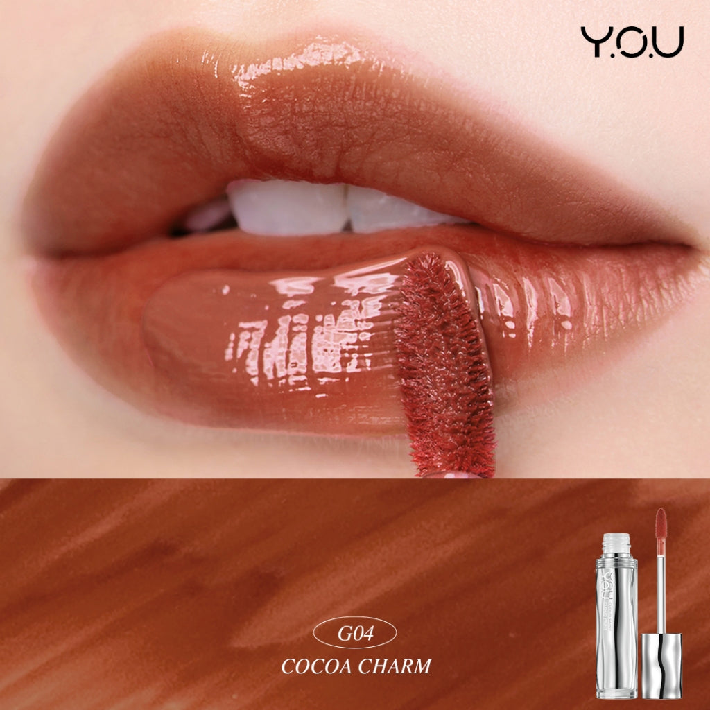 YOU Cloud Paint Glassy Glow Lip Tint Glasting Tint Lip Stain Glassy Tint