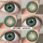 Eyeshare Softlens Big Eyes SAHARA Brown 1Pasang Lensa Kontak 14.5mm Gray Softlen