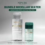 NPURE Bundling Micellar Water / Double Cleansing / Set Micellar Water / Skincare Set / Basic Skincare / Skincare Routine
