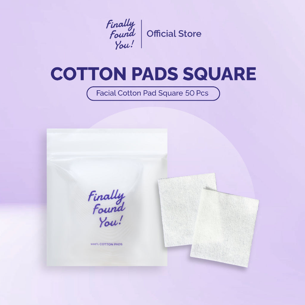 Finally Found You! Facial Cotton Pad Love 25pcs | Kapas Pembersih Makeup