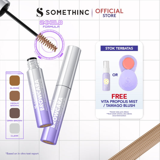 [BARU] SOMETHINC Browcara 24Hold Waterproof Brow Gel - Maskara Alis Tahan Lama Anti Air Smudgeproof