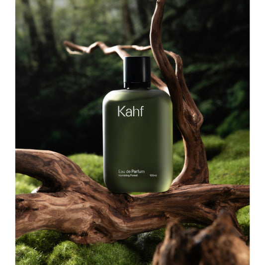 NEW LAUNCH EDP! Kahf Humbling Forest Parfum Series (Eau de Parfum 100 ml + Eau de Toilette 35 ml) - Fragrance EDP EDT Cedarwood, Oakmoss & Amber - Parfum Maskulin Pria Lokal Wangi Tahan Lama Woody Amber & Percaya Diri Seharian