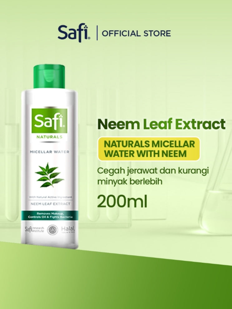 Safi Naturals Micellar Water With Neem 200ml