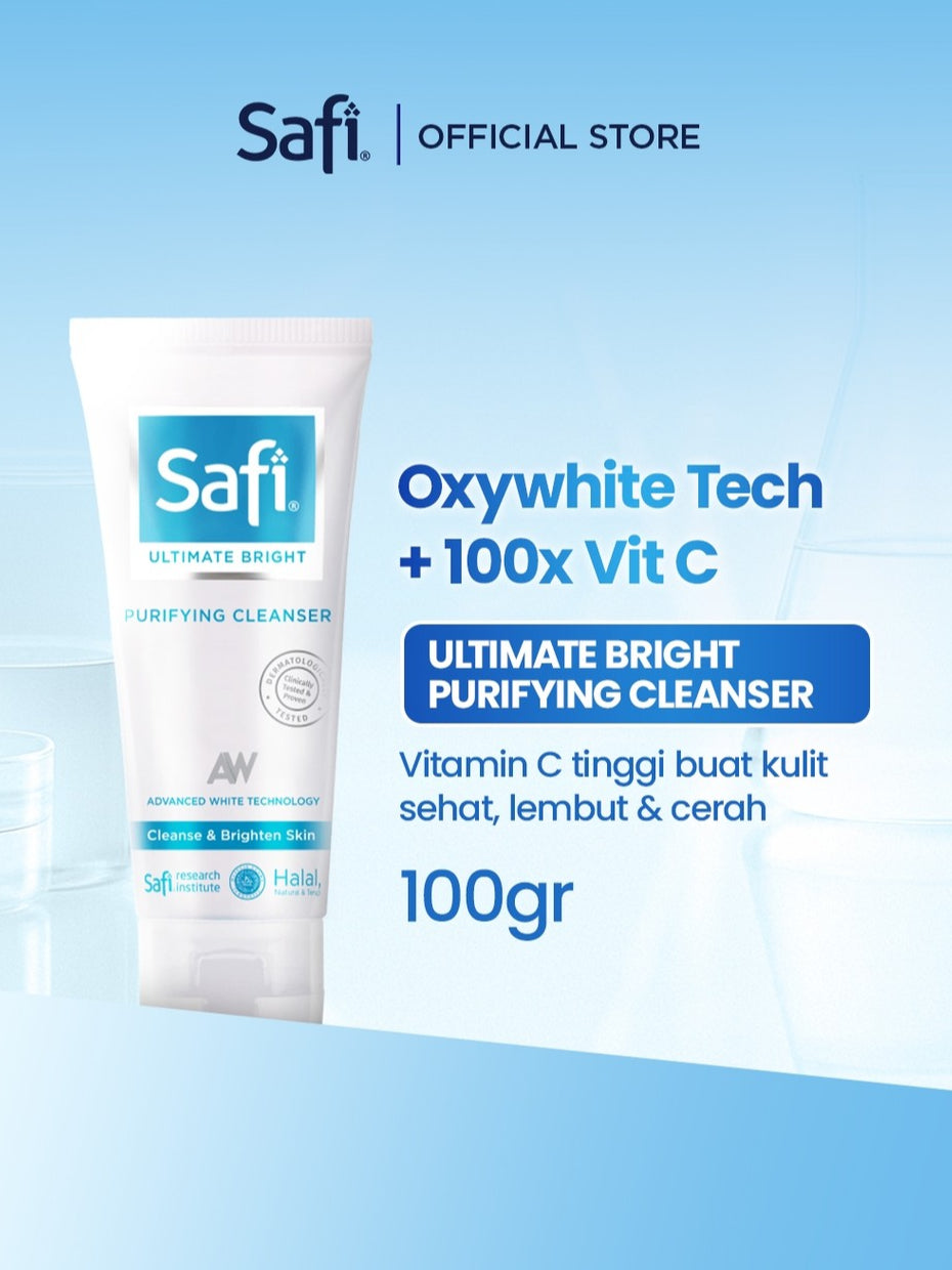 SAFI ULTIMATE BRIGHT PURIFYING CLEANSER 100GR - Foam Cleanser
