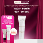 Lacoco Ultimate Golden Swallow Facial Foam 100ml - Facial Wash Pembersih Wajah Tanpa Rasa Kering