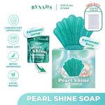 [NEW PACKAGING] Bynads Pearl Shine Glow Brightening Soap With 8% Niacinamide Sabun Batang Pencerah Badan Dan Wajah Face Soap By Bynads