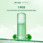 Glowsophy CICA Panthenol Soothing Moisturizer Gel 100ml - Pelembab Wajah Ringan Kulit Berjerawat & Sensitif untuk Membantu Menenangkan dan Meredakan Jerawat Kemerahan dengan sensasi Calming Pengontrol Minyak  Krim Anti Jerawat
