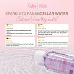 Tisha Beauty Sparkle Clean Micellar Water – Gentle Makeup Remover 100ml