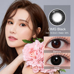 [0.00~-6.00]Magister Softlens 14~14.2mm Minus lensa mata softlens no ring natural 6Bulan Sepasang soflen