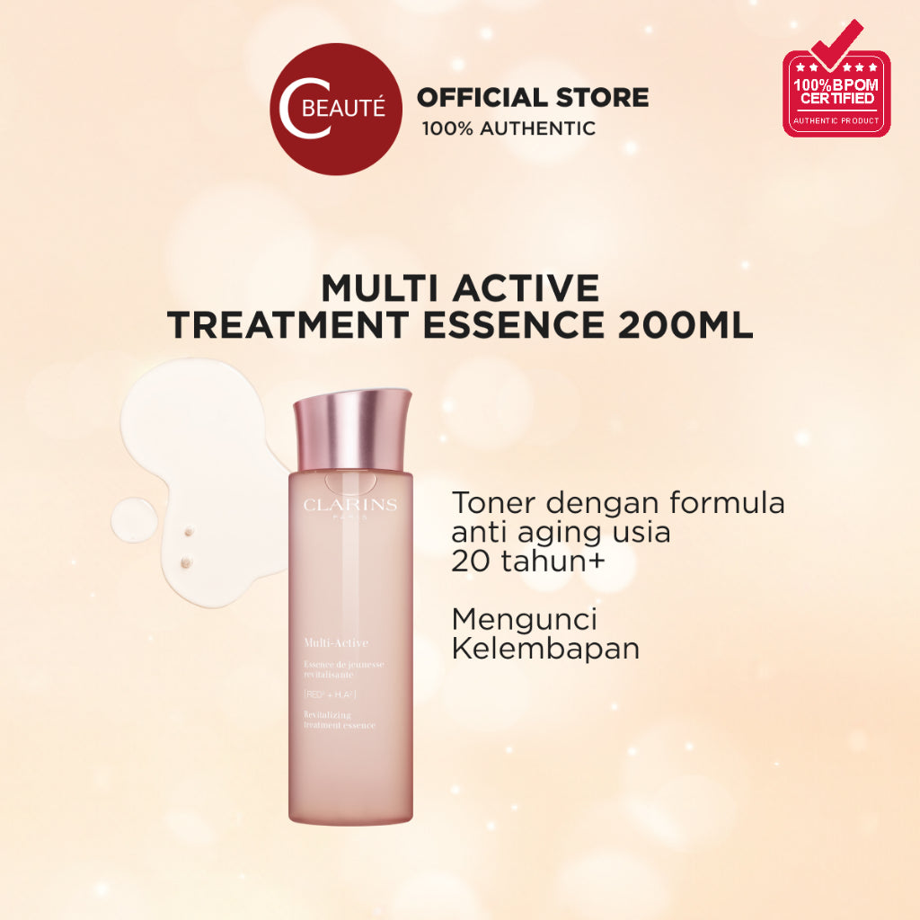 CLARINS Multi-Active Treatment Essence 200ml - Toner Anti Aging