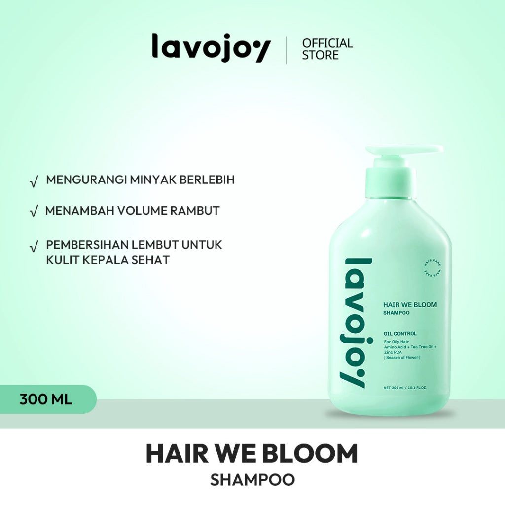 Lavojoy Shampoo Series | dengan Salicylic Acid | Membersihkan Kulit Kepala Dan Rambut | Mengurangi Gatal Kulit Kepala | Mengurangi Minyak Rambut | Membuat Rambut Lembut dan Berkilau