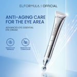 ELFORMULA Advanced Timeless Essential Eye Cream - Serum Mata untuk Mencerahkan Area Mata dan Mengurangi Garis Halus with Niacinamide and Peptides + Probiotic - Eye Serum Mata Panda