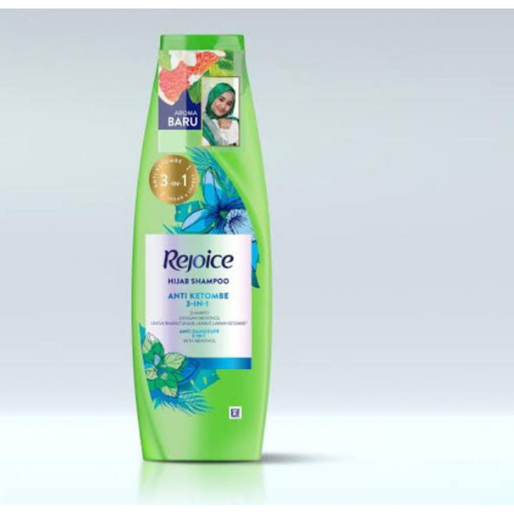 REJOICE SHAMPO 3 IN 1 ANTI KETOMBE HIJAB 150ML