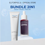 ELFORMULA Intensive Peeling Solution - Peeling Serum Dark Spot Glass Skin Eksfoliasi Wajah Mengangkat Sel Kulit Mati AHA BHA PHA Glowing Smooth Skin Mencerahkan Kulit Halus Blackhead Brightening Whitening Exfoliasi Exfoliating