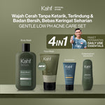[PAKET CHAMPION RACING CARE - KAHF BUNDLE 4IN1 PAKET PERAWATAN DAILY USE ESSENTIALS : WAJAH CERAH & BADAN ANTI BAU] Paket Personal Care (Face Wash + Sunscreen Moisturizer + Body Wash + Deodorant) - Suitable for Daily Use